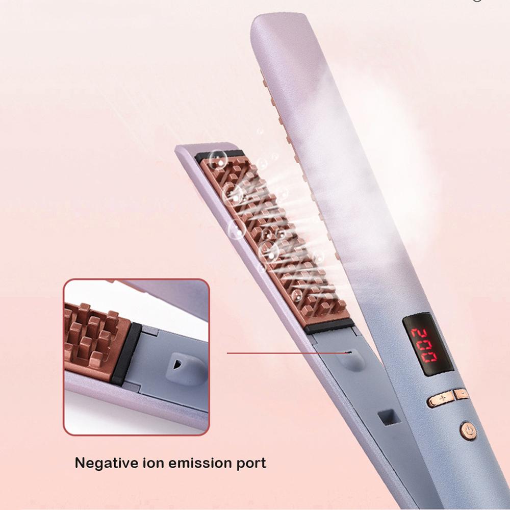 Mini-Lockenwickler aus Keramik mit negativen Ionen, Lockenstäbe, Dauerwelle, flauschige 3D-Schwimmschiene, Crimp-Haarglätter, digitale Styling-Tools