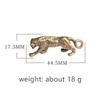 Brass Ferocious Tiger Metal Figurine Chinese Zodiac Retro Ornaments Exquisite Room Decoration Home Accessories Gift