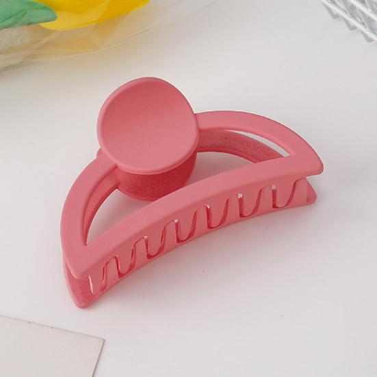 Crossing Teeth Strong Claws Hair Claw Acrylic Candy Color Frosted Large Hair Clip Hair Accessories