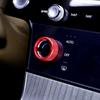For Genesis G80 RG3 2025 2026 2pcs Aluminum Alloy Air Conditioner Adjustment Knob Trim Ring Cover Interior Accessories