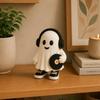 Halloween Cute Ghost Figurine Set Reading Coffee Music Desktop Decor Holiday Gift