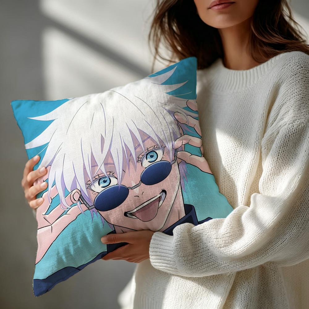 Anime Gojo Satoru Kussenhoes Patroon Kussenhoes Romantisch Gezellig Huis Bank Decoratie
