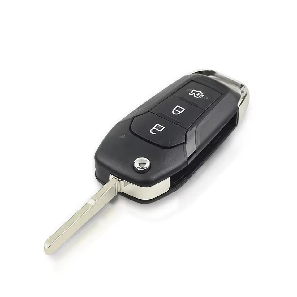 Xuri 2/3/4 Buttons N5F-A08Taa Flip Remote Key Shell Case Fob For Ford Fusion Edge Explorer 2013 2014  Hu101 Blade