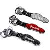 Creative Car Emblems Key Chain Keyring Pendant For Opel Astra H G Insignia OPC Mokka Corsa Vectra Car styling Shapes Accessories