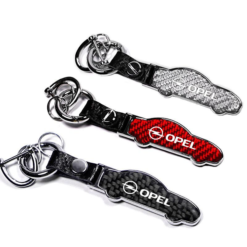Creative Car Emblems Key Chain Keyring Pendant For Opel Astra H G Insignia OPC Mokka Corsa Vectra Car styling Shapes Accessories