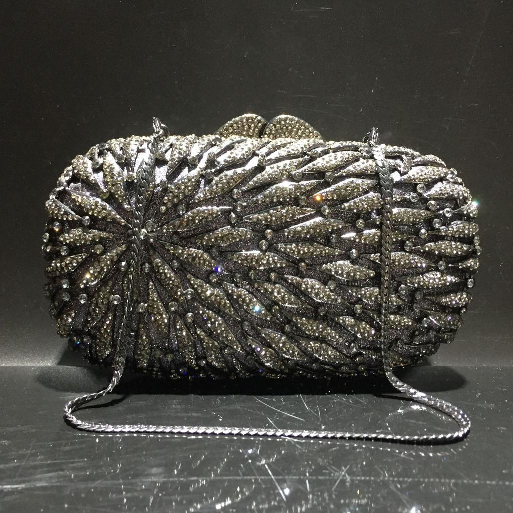 New design clutch evening bags designer women purse soiree pochette Rhinestones crystal party clutch bags wedding
