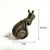 Simulated Snail Decorative Garden Gardening Figurine Flowerpot Decoration Cup Hanging Ornament Resin Handicraft Home Decoration