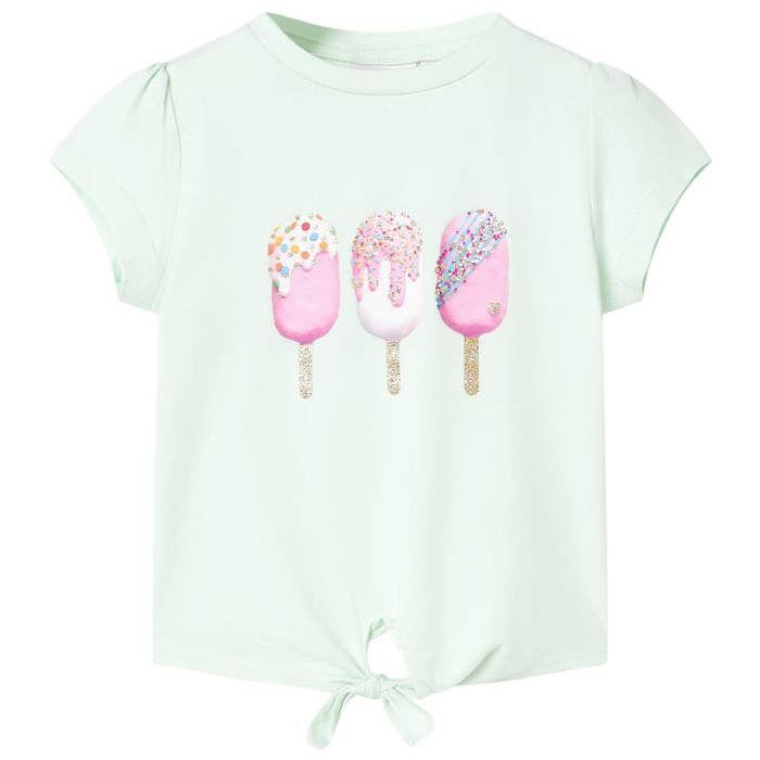 Light Mint T-shirt for Children 92/104/116/128/140