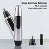 Electric Nose Ear Hair Trimmer Battery Powered Ear and Nose Hair Trimmer Painless Ear Nose & Brow Trimmer for Smoother Cutting