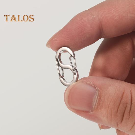 5 Stück S-Typ doppelseitige Federschnalle Sicheres Design mit doppelter Öffnung Halskettenverkürzer Armbandverbinder Schmuckherstellung Verschluss