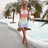 Colorful Cross-Border Bikini Beach Sling Dress Cover-Up