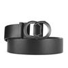 High-End First-Layer Cowhide Belt Men'S Belt Automatic Buckle Pure Cowhide Simple Casual Business Men'S Belt