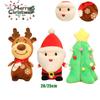 Cuddly Xmas Gift For All Ages Santa Claus Deer Plush Toy Soft Stuffed Dolls