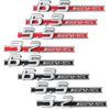 1PCS 3D ABS Car Side Fender Emblem Decoration Body Trunk Badge Sticker Auto Accessories For Mercedes Benz 3.2 5.5 6.3 6.5 AMG