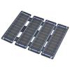 OHM Solar Charger, Foldable Solar Panel Charger, 14W with USB-A Port, IP65 Waterproof, BT-JS14AA1 (Product Code: 05-1174)