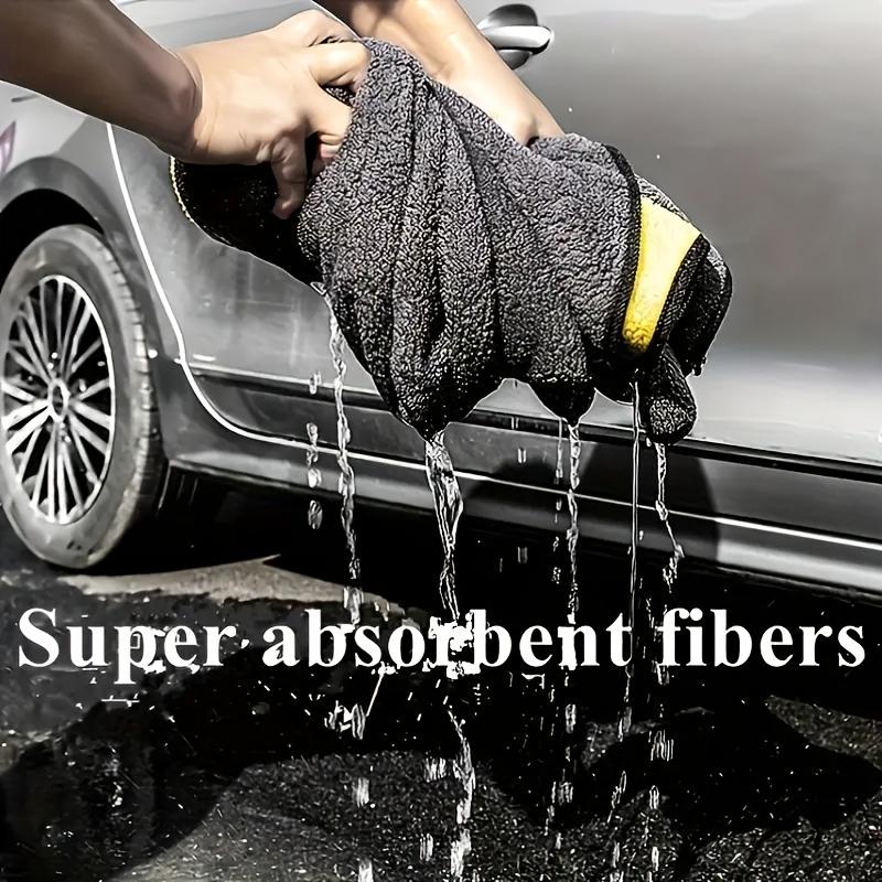 Ultra Absorbent Extra Large Microfiber Car Towel - Super Absorbent,Quick-Dry for Cleaning & Detailing| Automotive Care Accessory