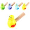 Non-Toxic 1Pc Cartoon Bird Whistle Musical Instrument Toy Children Early Educational Toys Wooden Music Toy Learning Game For Kids Bath Toy