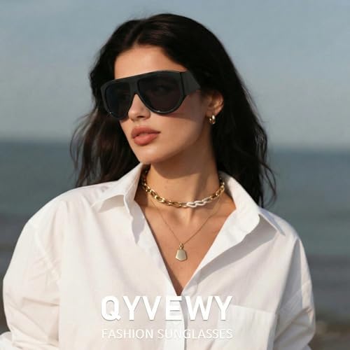 Gafas Aviador Oversized Montura Gruesa Cuadrada Protección UV400 Lentes De Sol Estilo Vintage Unissex Para Mujeres y Hombres