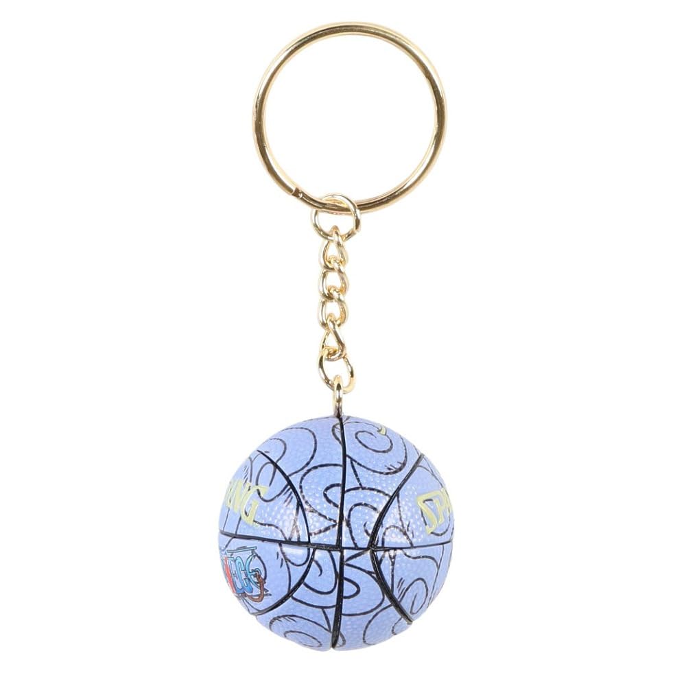 SPALDING One Piece Gomu Gomu no Mi Schlüsselanhänger, Lila, 3,8cm, 11-009PG