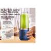 Portable Blender for Shakes and Smoothies, 6 Blades Juicer Cup for USB Rechargeable, Personal Blender with One Touche Operation