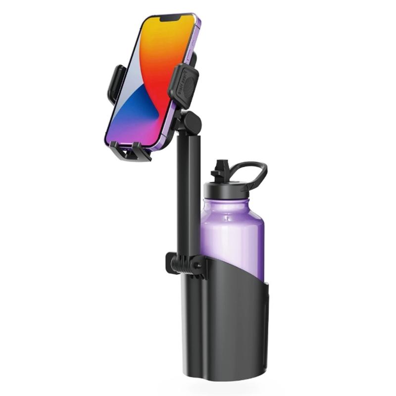 

Universal Cup Mount highlighting Strong Hard Rod Design For Phones Tablets And Drinks In Car 1