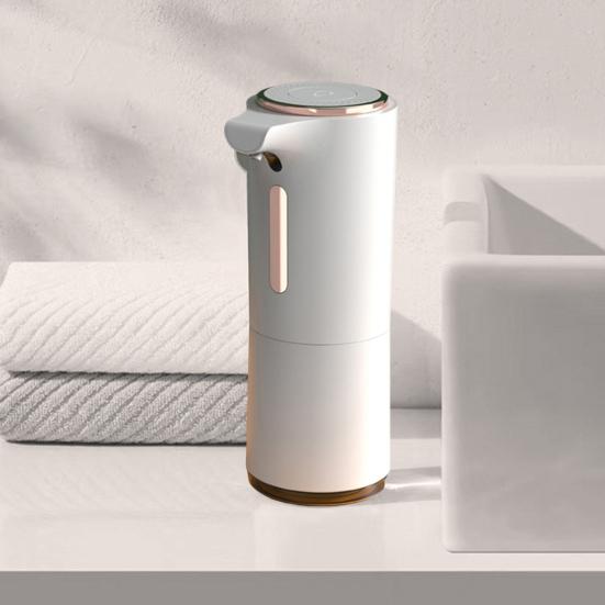 Yousheng Automatic Soap Dispenser with Sensor Large Capacity USB Rechargeable Intelligent Induction Foaming Hand Soap Dispenser