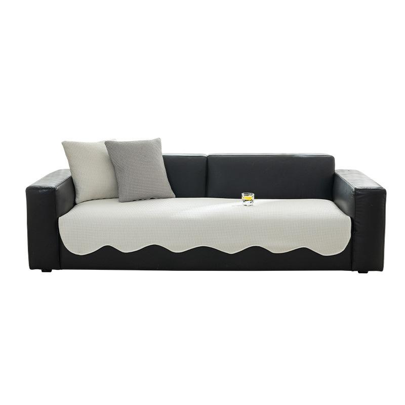 Special-Shaped Cool Doudou Sofa Cushion  New Summer Ice Silk Mat Straight Row Seat Cushion One Piece Fixed Non-Slip