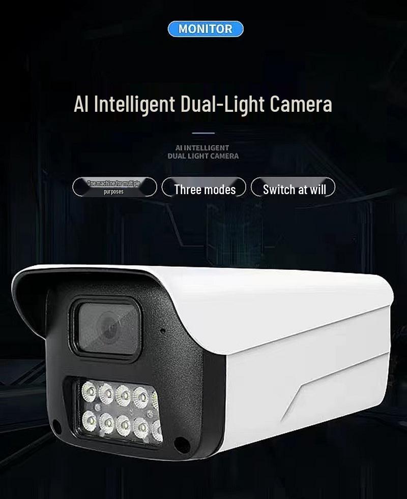 Hikvision 8MP 4K POE Outdoor Camera with Full-Color Night Vision & Waterproof Design