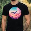 Letnia Bawełniana Koszulka Vintage Męska Okrągły Dekolt Krótki Rękaw T-shirt Męski Codzienny Oversize Podstawowe Koszulki Streetwear Topy