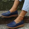 2025 New Foreign Trade Flat-bottomed Casual Single Shoes Soft Sole Soft Surface One-pedal Round Head Simple Mother Shoes