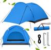 Verk Group 2-person Tourist Tent with Mosquito Net and Visor