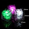 Home Decor Light Up LED Ice Cube Glow Party Glitter Neon Halloween Holiday Accessories Christmas Decoration Party Supplies