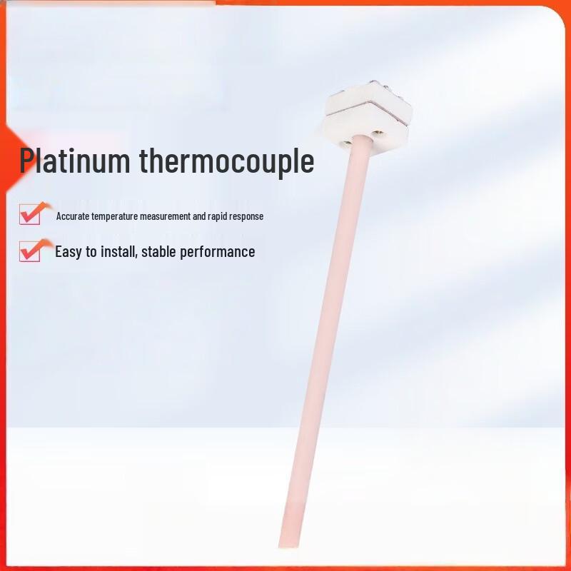 

Zhuochi High-Temperature S-Type Platinum Rhodium Thermocouple CN plug (adapter included)