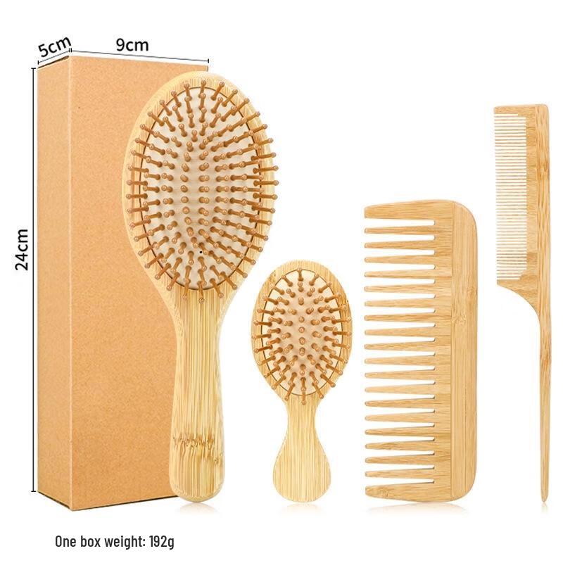 JINGRUIXIANG Bamboo Air Cushion Massage Comb