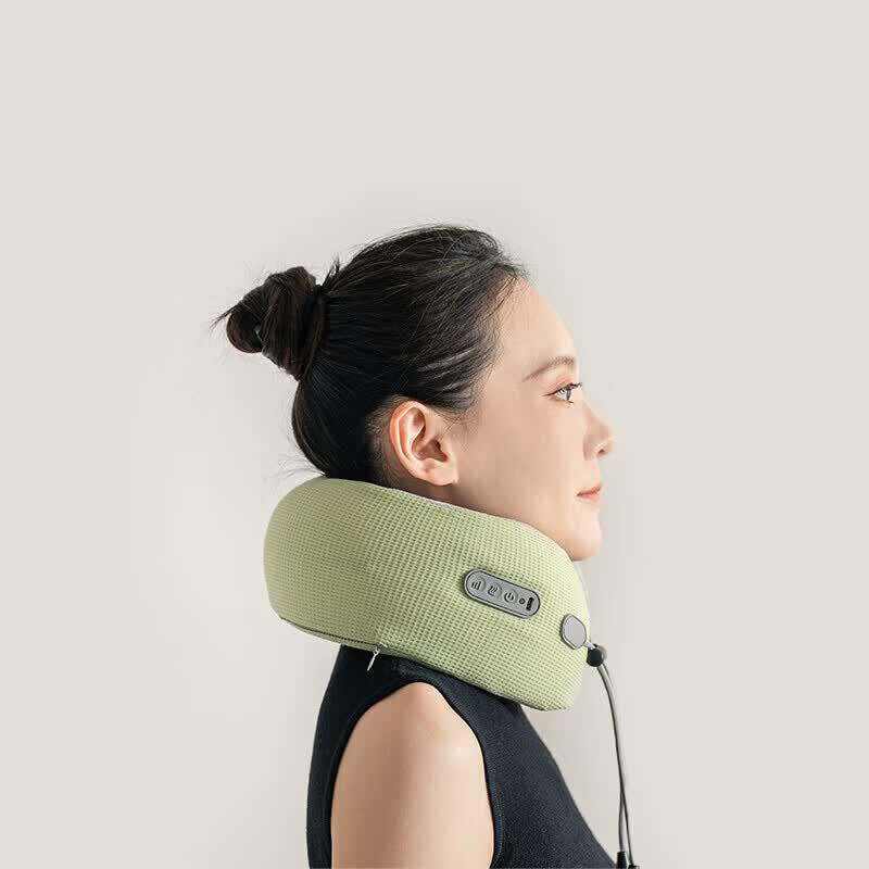 U-shaped Neck Massager Pillow with Heat CN Plug (adapter Included)