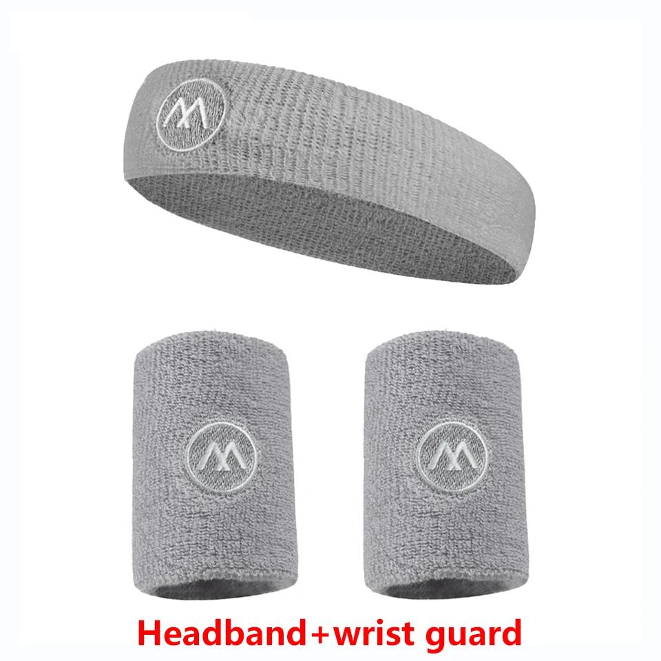 Exercise Headband Wristband Set Gym Sweatband for Men Women Comfortable Yoga Tennis Workout Weight Loss Fitness