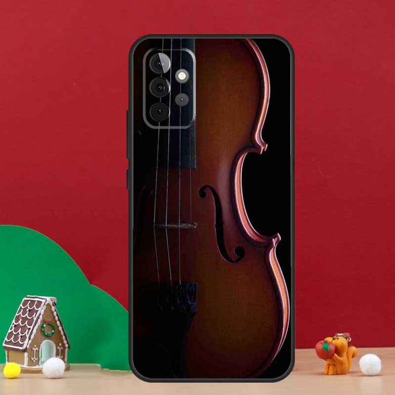 

Elegant Violins Bow Sheet Music Case For Samsung Galaxy A56 A33 A13 A36 A23 A52 A32 A12 A54 A34 A14 A16 A53 A15 A35 A55 A17 Samsung A34 5G