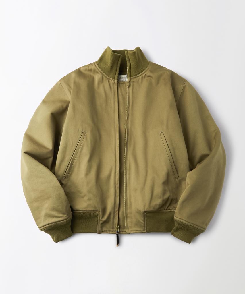 OUTSTANDING Tanker Jacket(Slant Pocket Type)_Khaki