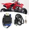 CDI Box Kit mit Zündkerze Zündspule 30510‑GF9‑405 Ersatz für Honda Sportrax 90 TRX90 2x4 1993