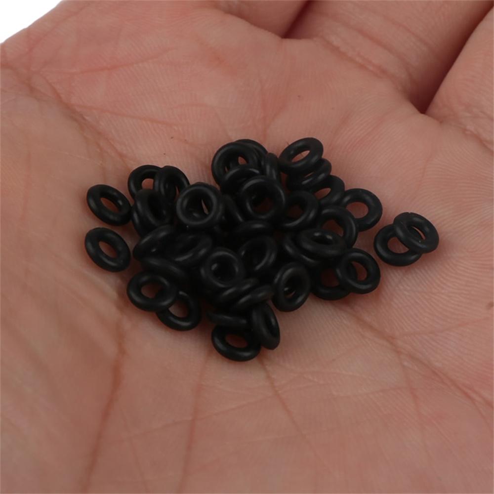 100x Fuel Injector Rebuild Seal O-ring Kit Rubber 7.52*3.53*14.58mm For Ford BMW