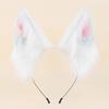 Simulation Plush Handmade Rabbit Ear Hair Antique Headband Lolita Accessories Makeup Accessories Multi-colored Beast Ear Headgear