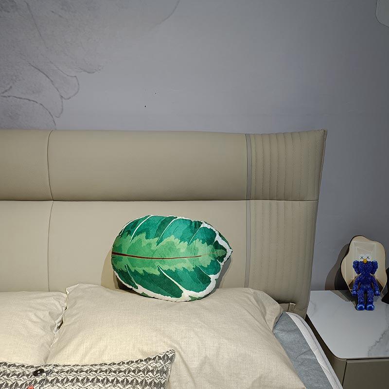 

Креативная имитация листа Подушка Двусторонняя печать 3D Форма Гостиная Диван Кровать и завтрак Украшение Дома Подушка Подушка
