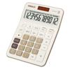 Pendancy Desk Calculator Large LCD Display 12 Digit Number Big Button Tax Accounting Calculator Battery Operated Solar Powered Desk Office Home