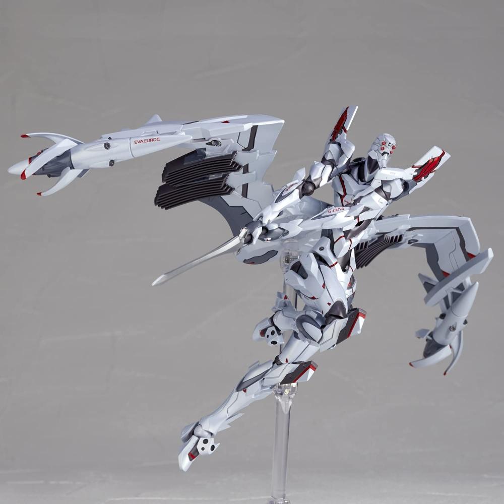 Kaiyodo EVANGELION EVOLUTION EV-024 Evangelion ANIMA Evangelion EUROII Ultbees Nicht maßstabsgetreue, bewegliche Figur aus ABS und PVC, bemalt