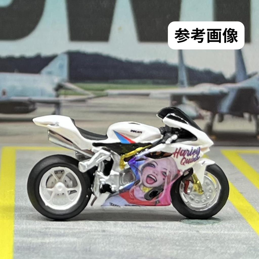 Moreart 164 Miniature Figure & Motorcycle Set MO222185 Model Girl Model Diorama Miniature Car [Used]