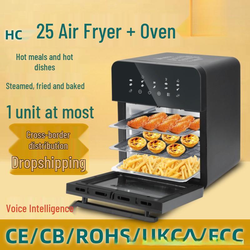 2025 Compact 3-in-1 Air Fryer & Microwave Oven