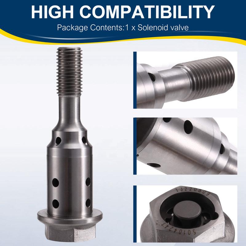 Durable-Engine Variable Timing Camshaft Control Solenoid Valve VVT Valve Mid-Mounted Screw Valve 50104241 For Ford Focus