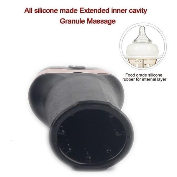 Mężczyzna Masturbator Wibrator Głębokie gardło Kubek do masturbacji Penis Wdychanie Opóźnienie Trener Męskie zabawki erotyczne dla dorosłych