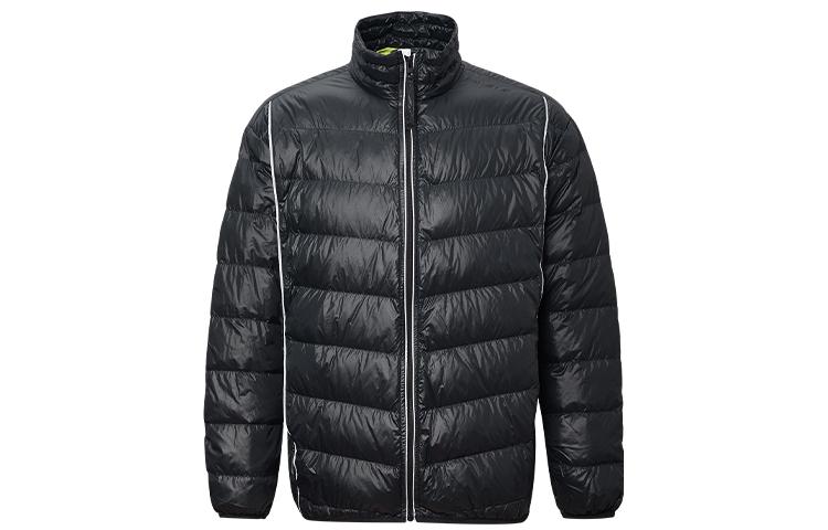 Converse Down Jackets Men s Black Stand Collar Moderate Other 10020671-A03 XL