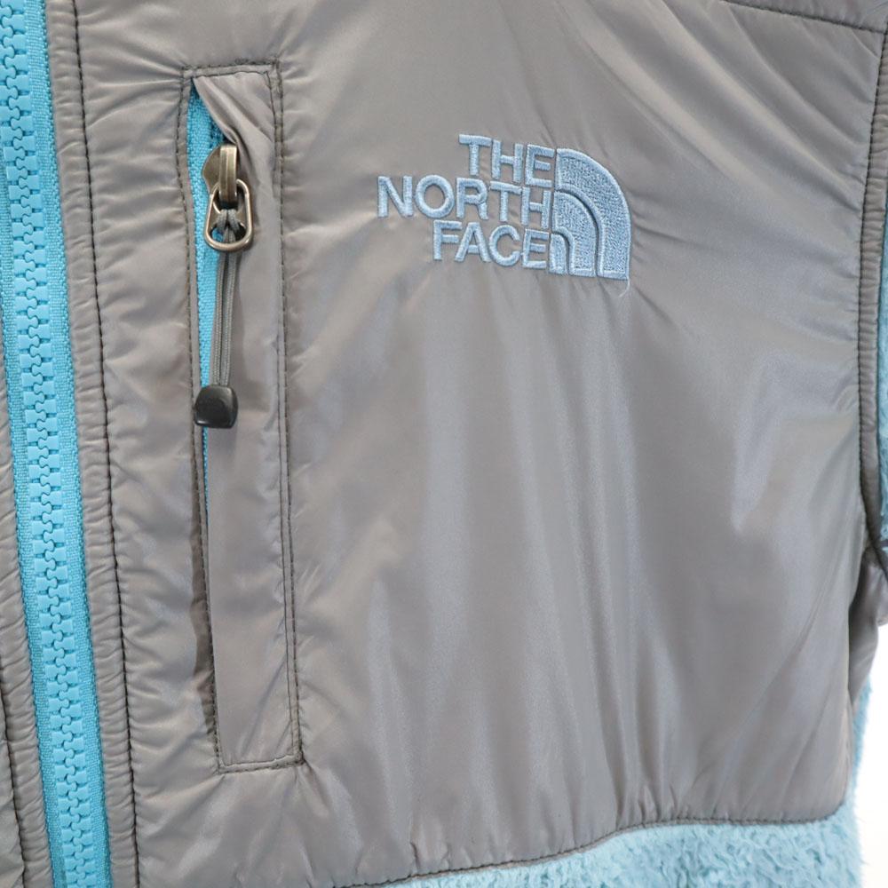 The North Face Fleece Jacket M Light Blue Outdoor NAW61200 Women Used